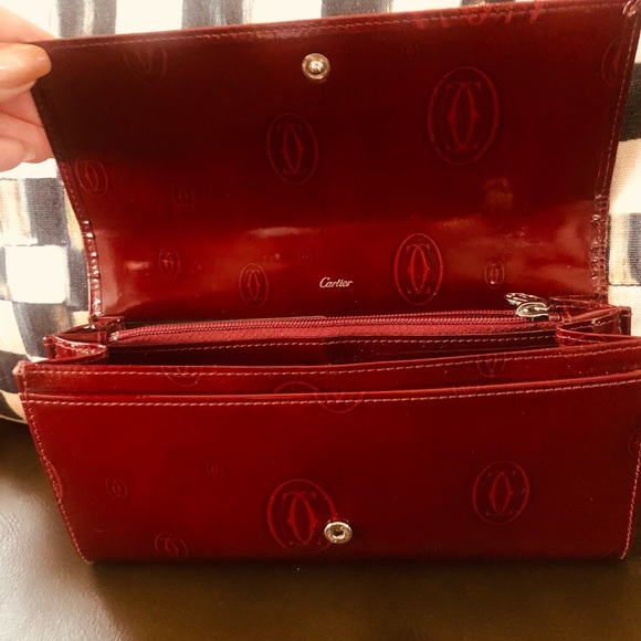 Cartier Women’s Wallet - Oxblood/Burgundy - Picture 4 of 7